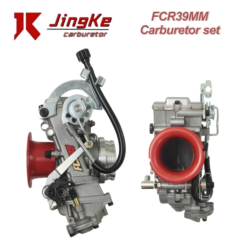 FCR 28 31 33 35 37 39 41mm Carburetor For Keihin CRF450-650 S450 For Husqvarna 450 KTM FS450 Flat Slide Carb ATV Quad Dirt Bike