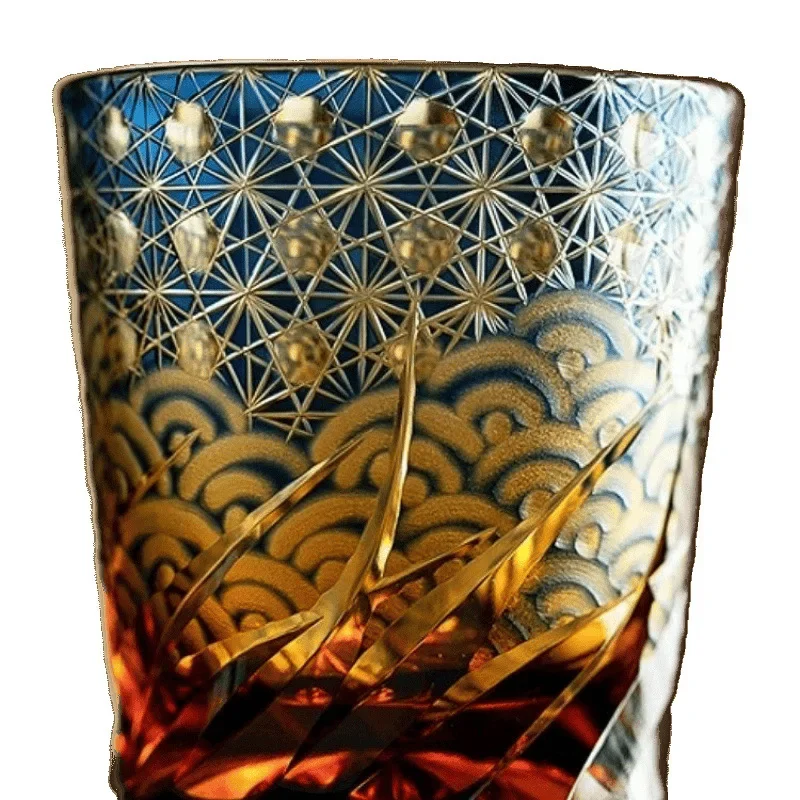 

Xiangyun Amber Whiskey Glass