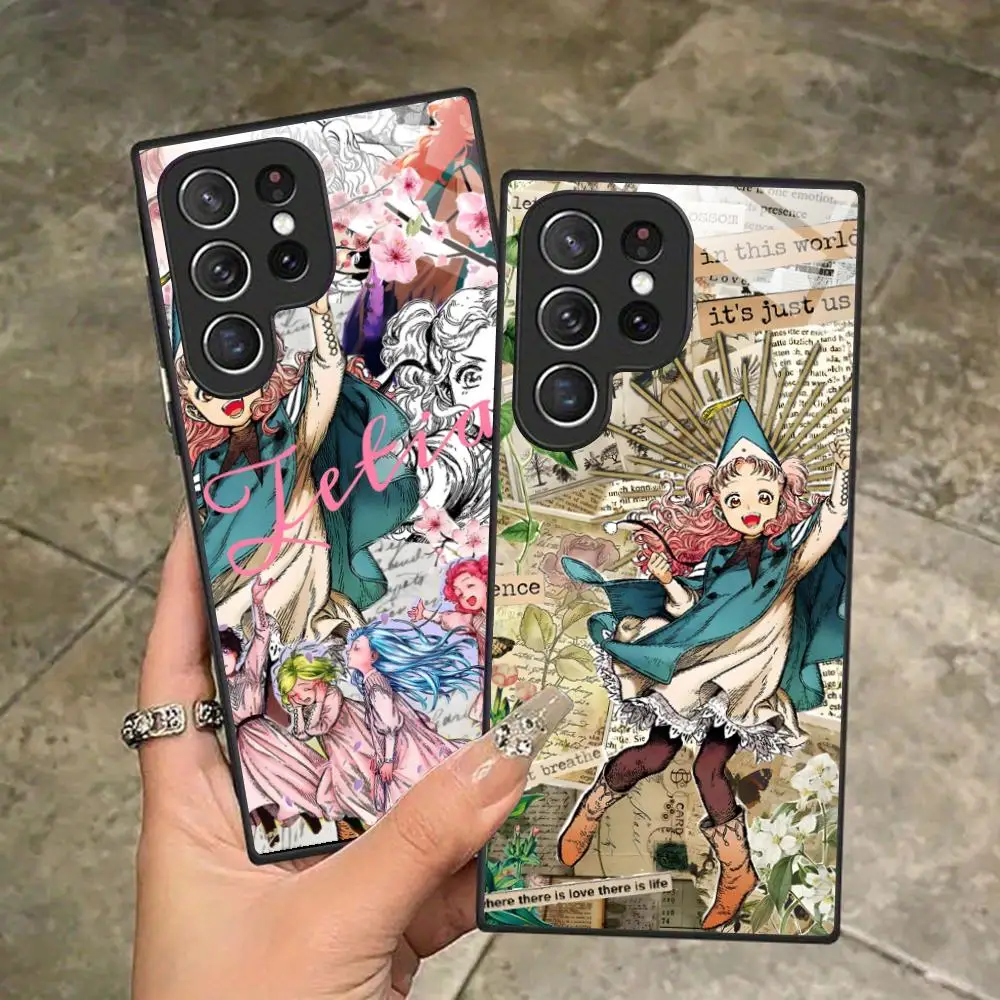 

Witch Hat Atelier Tetia Phone Case for Samsung Galaxy S26 S25 S24 S23 S22 S21 S20 Note20 Plus FE Ultra Glass Protective Cover