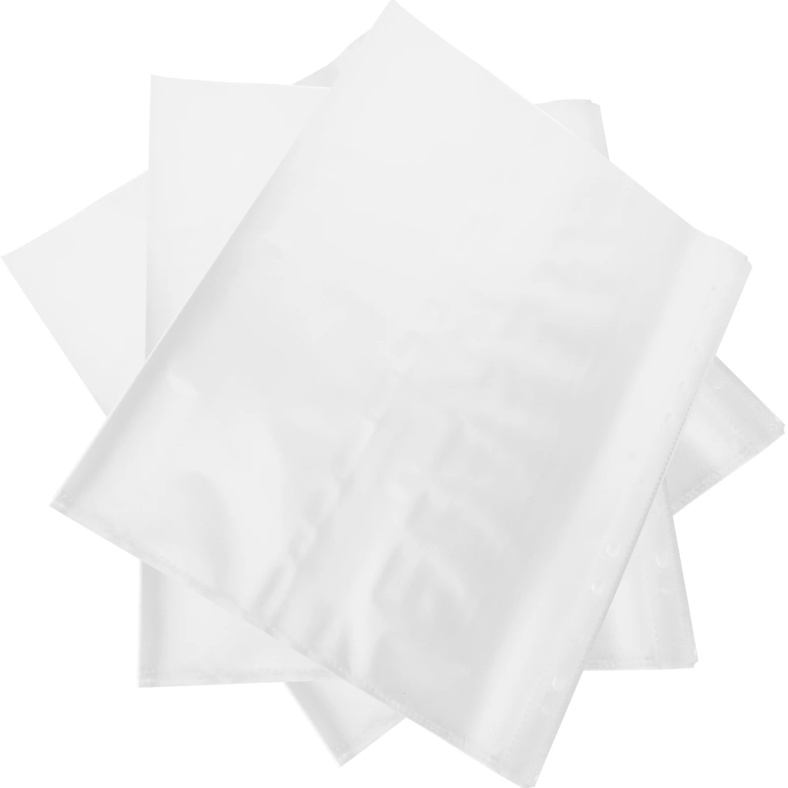 100Pcs Number Bib Holder Clear Running Bib Storage with Hole Design for Race Protection and Portable Display Use