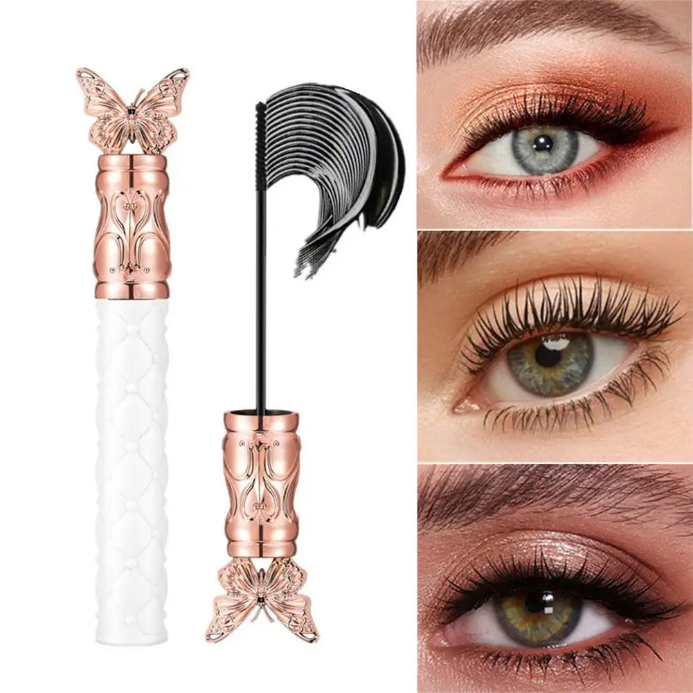 Ocheal Black Mascara Lengthens Eyelashes Waterproof Smudge-resistant Long-lasting Hold Natural Quick Drying Lashes Eye Makeup