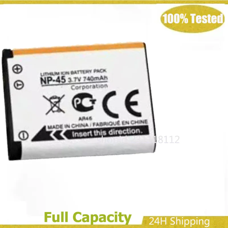 EN-EL10 Li-42B Li-40B FNP-45 A D-Li63 D-Li108 CNP-80 KLIC-7006 Battery + Charger for Nikon OLYMPUS FUJIFILM Pentax Casio Kodak
