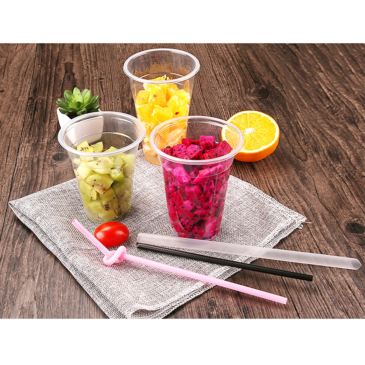 

disposable plastic cups plastic cups with lids juice cups disposable takeaway cups transparent drinking cup