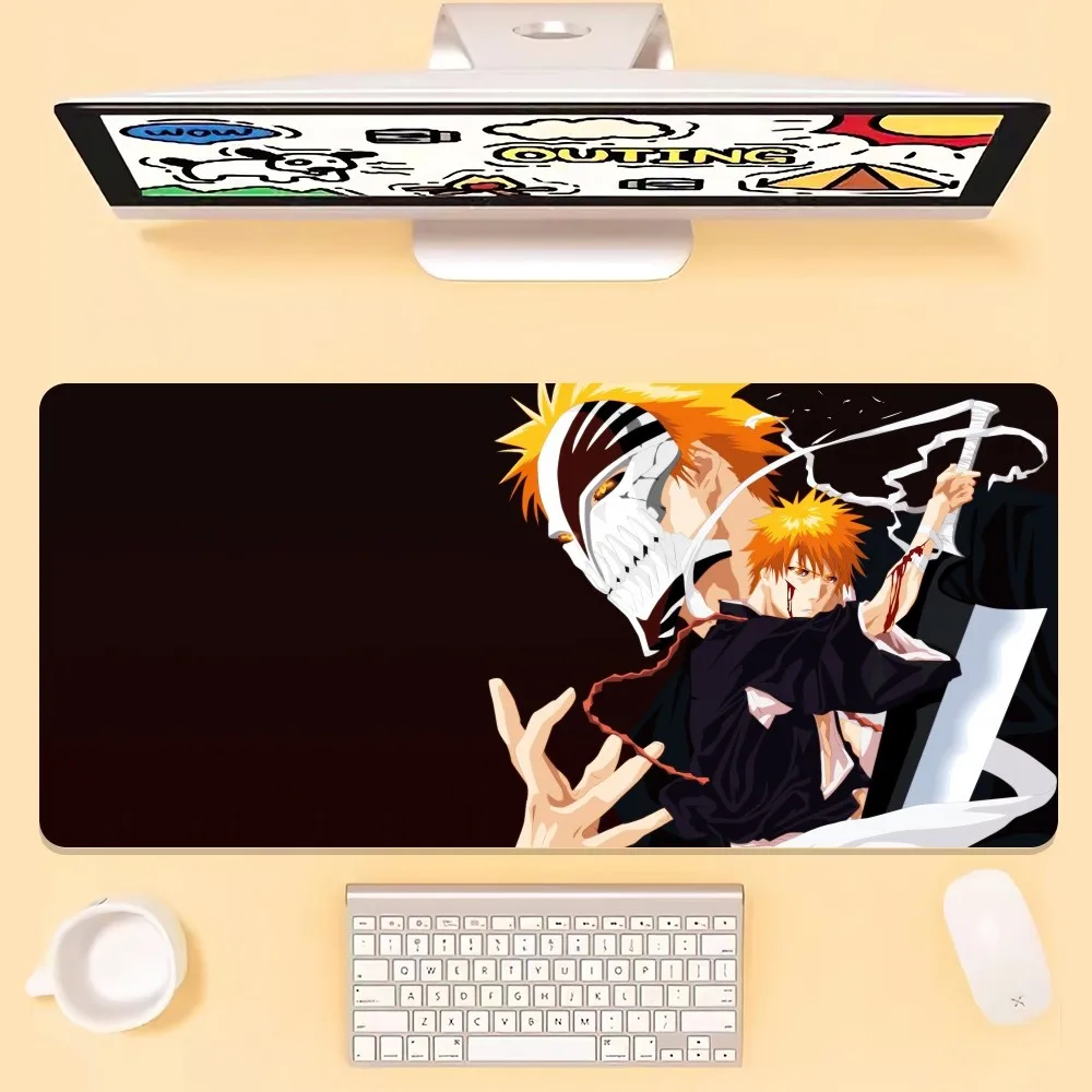 Anime B-Bleach Thousand-Year Blood Mouse Pad  Office Large Small Computer PC Keyboard Mouse Rubber Game Anti-Slip Mice Mat Big