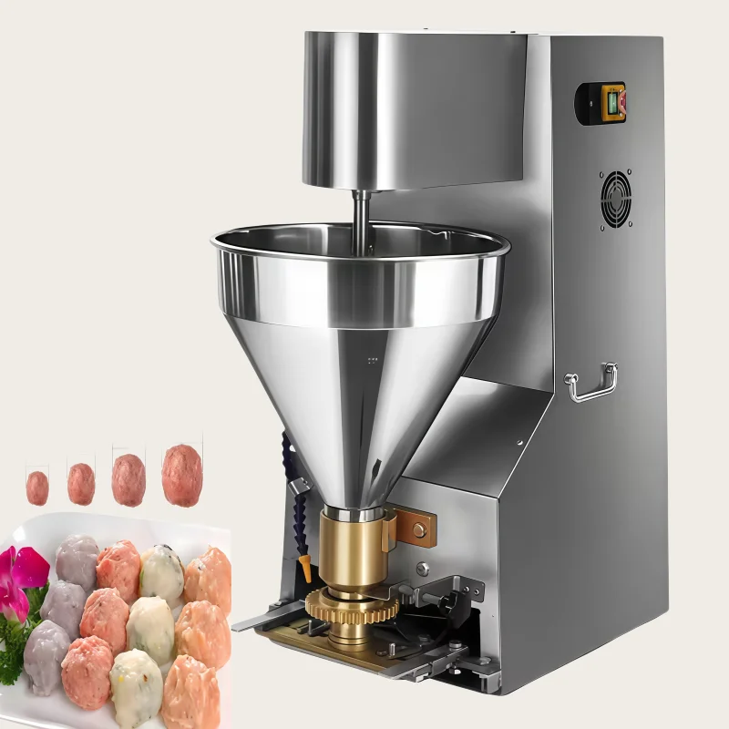 

Commercial Automatic Meatball Beating Forming Machine Electric Meatball Maker for Restaurant Food Processing