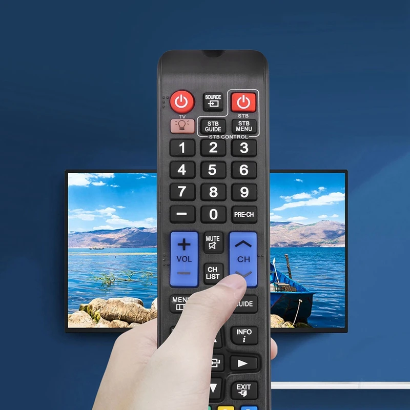 Universal Replacement Remote For Samsung Smart TV, For Samsung LCD LED HDTV 3D TV Remote Control