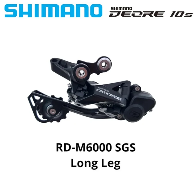 Shimano Deore M6000 1x10S MTB Bike Derailleurs Groupset SL-M6000 Right Shifter Lever RD-M6000 Rear Bicycle Switch Original Bike image 3