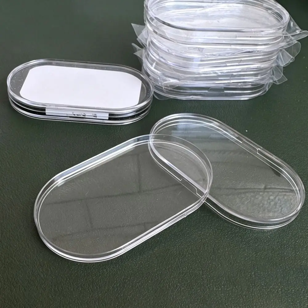 New Acrylic Protective Shell Sleeve Hard Case Transparent Tag Protector Case Storage Box for Mezastar