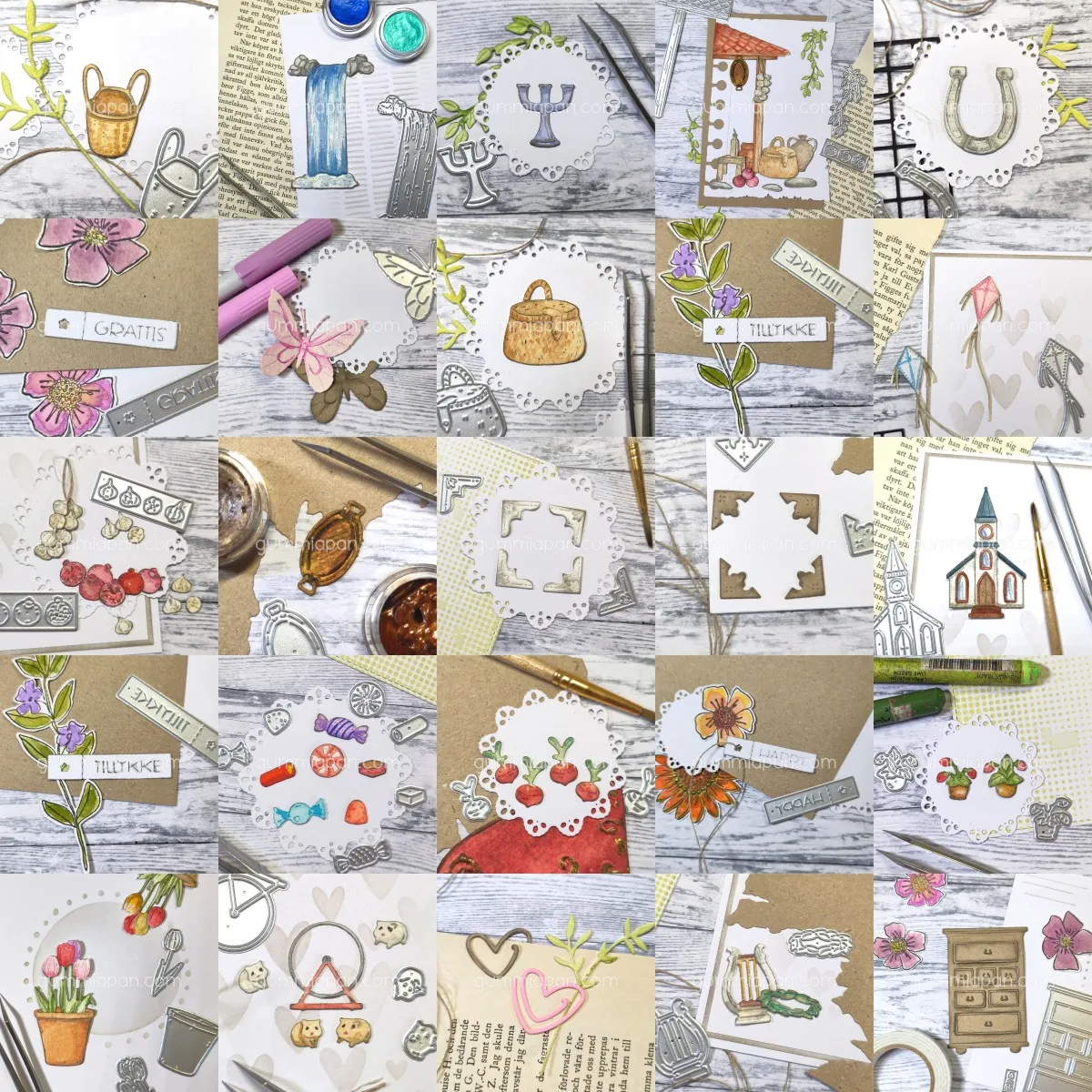 Flowers Animals Summer 2026 New Metal Cutting Dies For DIY Decorating Scrapbook Paper Card Album Embossing Handmade Craft