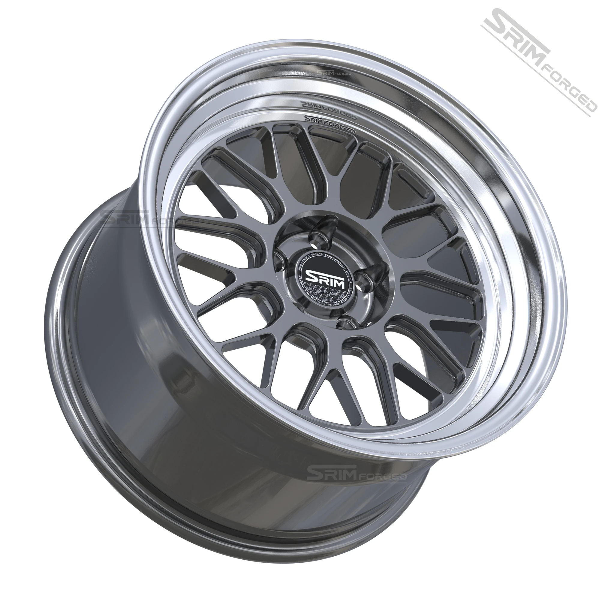 

SRIM Hot Sale 1 Piece 18inch 5x120 5x112 Aluminum Alloy Rim Forged Wheel for LM LMR ML10 GT BMW E92 M3 M4