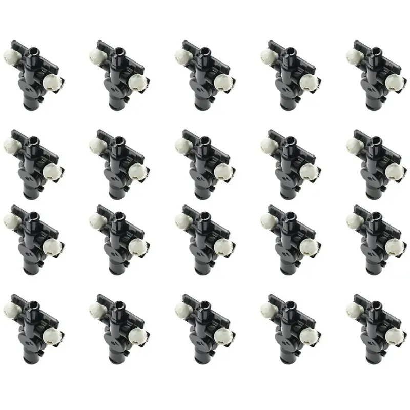 Prominent 20X Headlight Water Spray Nozzle Washer Jet Connector Adapter Holder For Honda Lexus Mazda Nissan Subaru