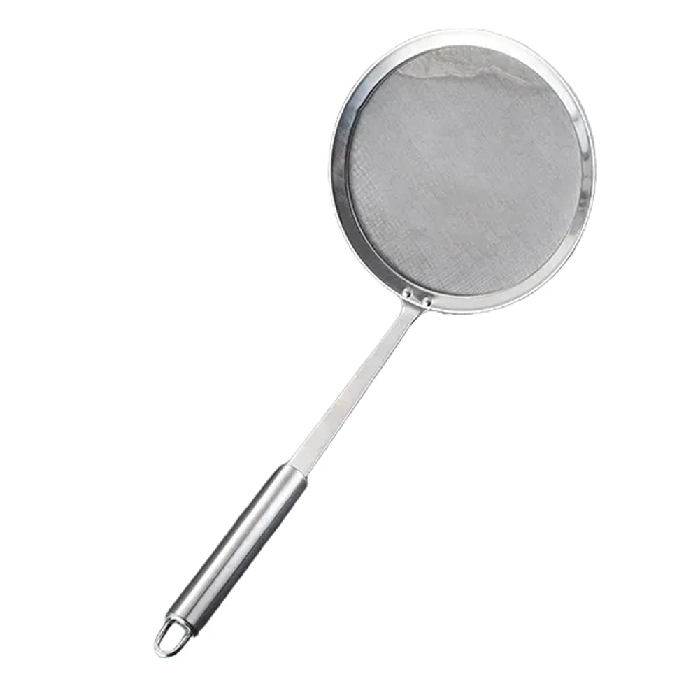 Soymilk Machine Accessory Fine Mesh Spoon 304 Stainless Steel Material Easy To Use Design Silver For Kitchen Use