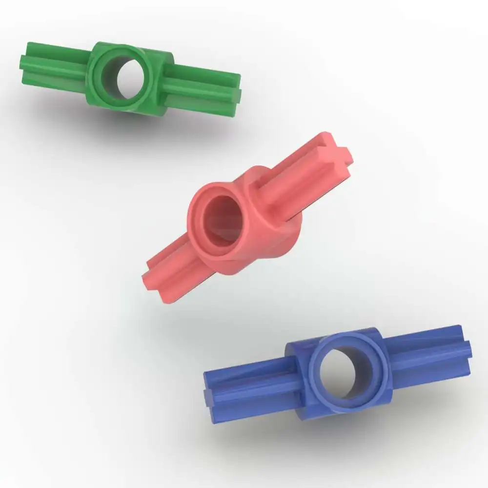 

MOC 10PCS 27940 Connector Hub With 2 Axles Brick Axle And Pin Substitutable Building Blocks Toys Adults Boys Holiday Gifts