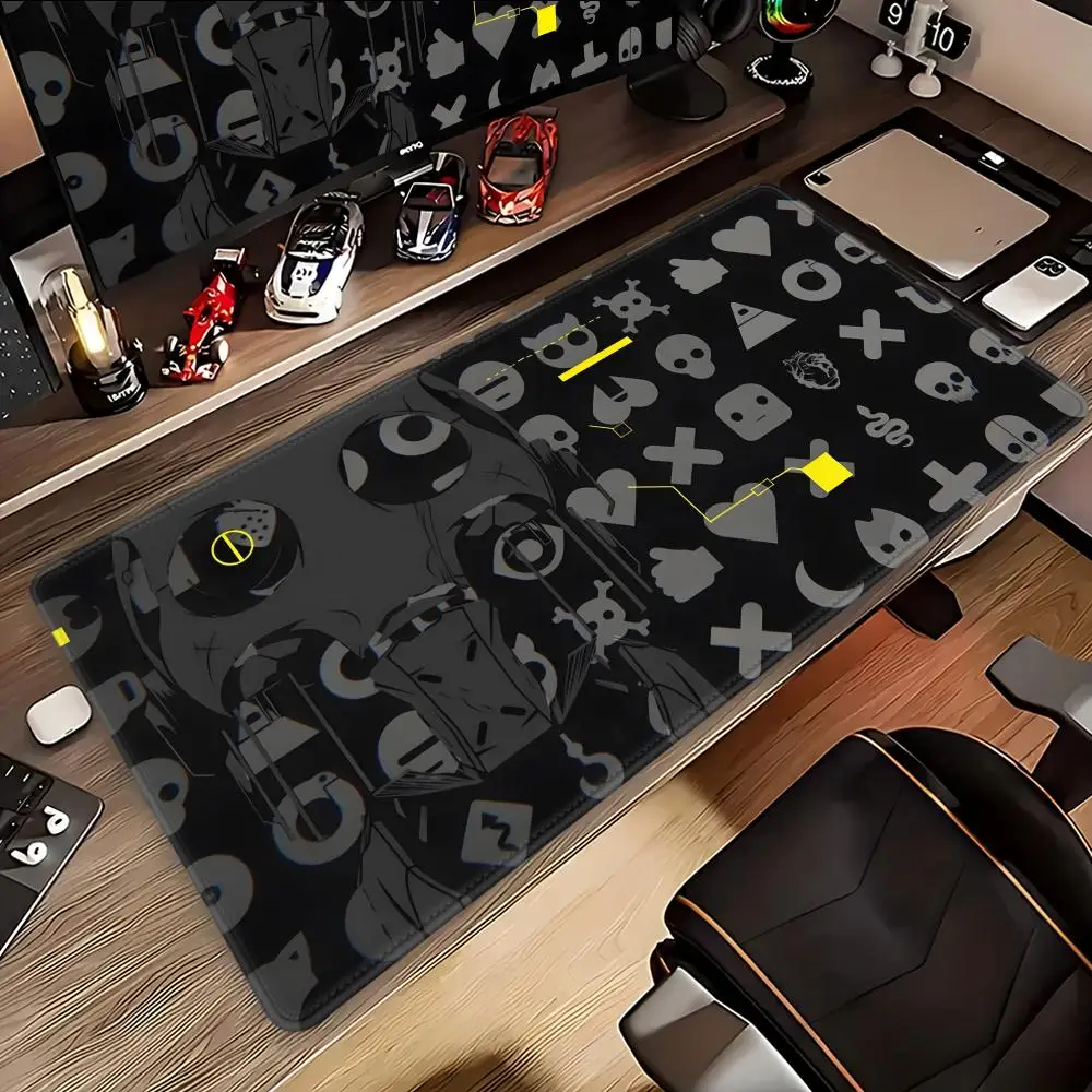 

Mouse Pad Desk Mouse Pad Cute HD Love-Death-Robots Desk Pad Extended Gaming Keyboard Mats Large 100x50cm XXL Gamer Mousepad