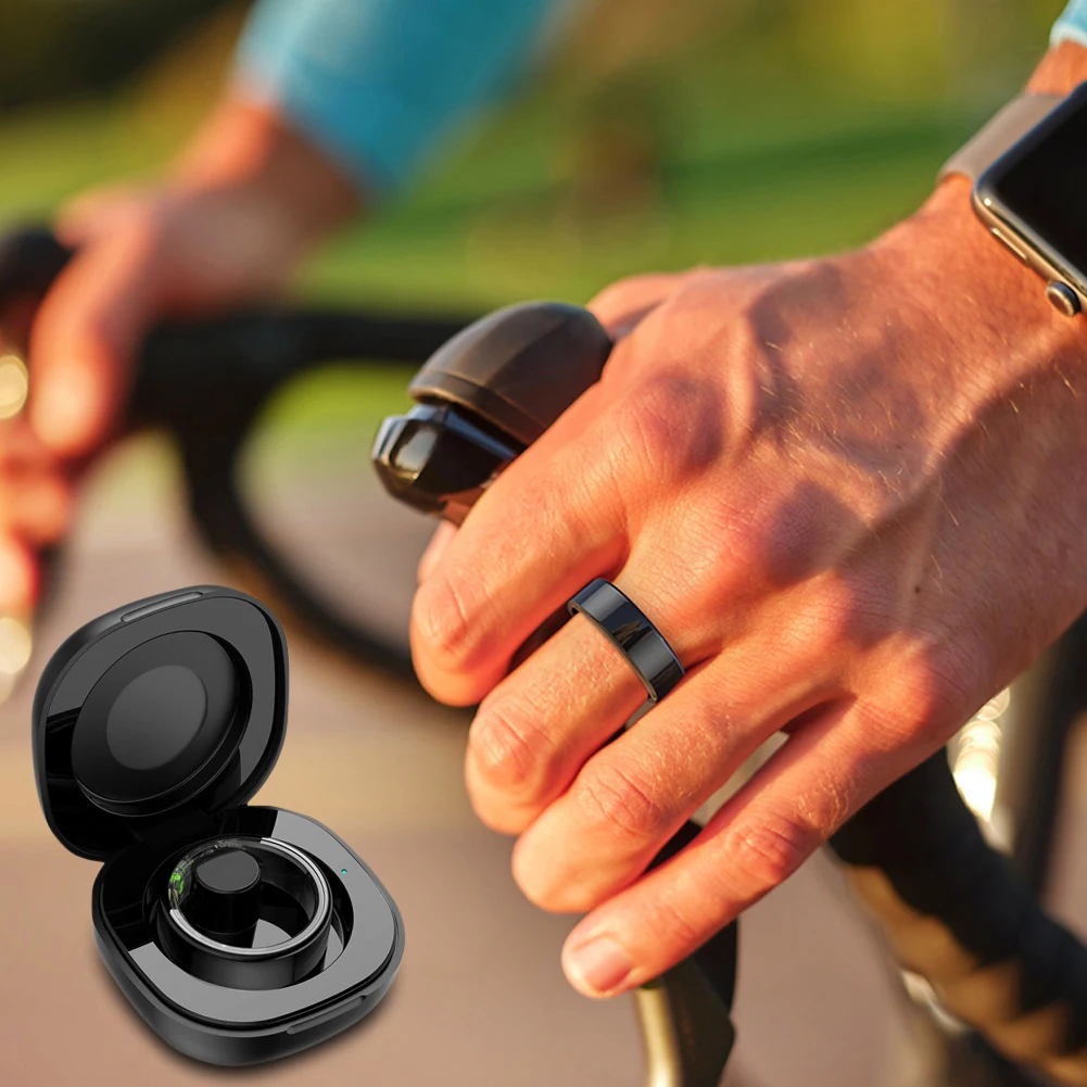 

Чехол для беспроводной зарядки, 200 мАч, порт Type-C, чехол для зарядного устройства, сменный чехол для зарядного устройства, док-станция для JR02 R03 R06, смарт-кольцо