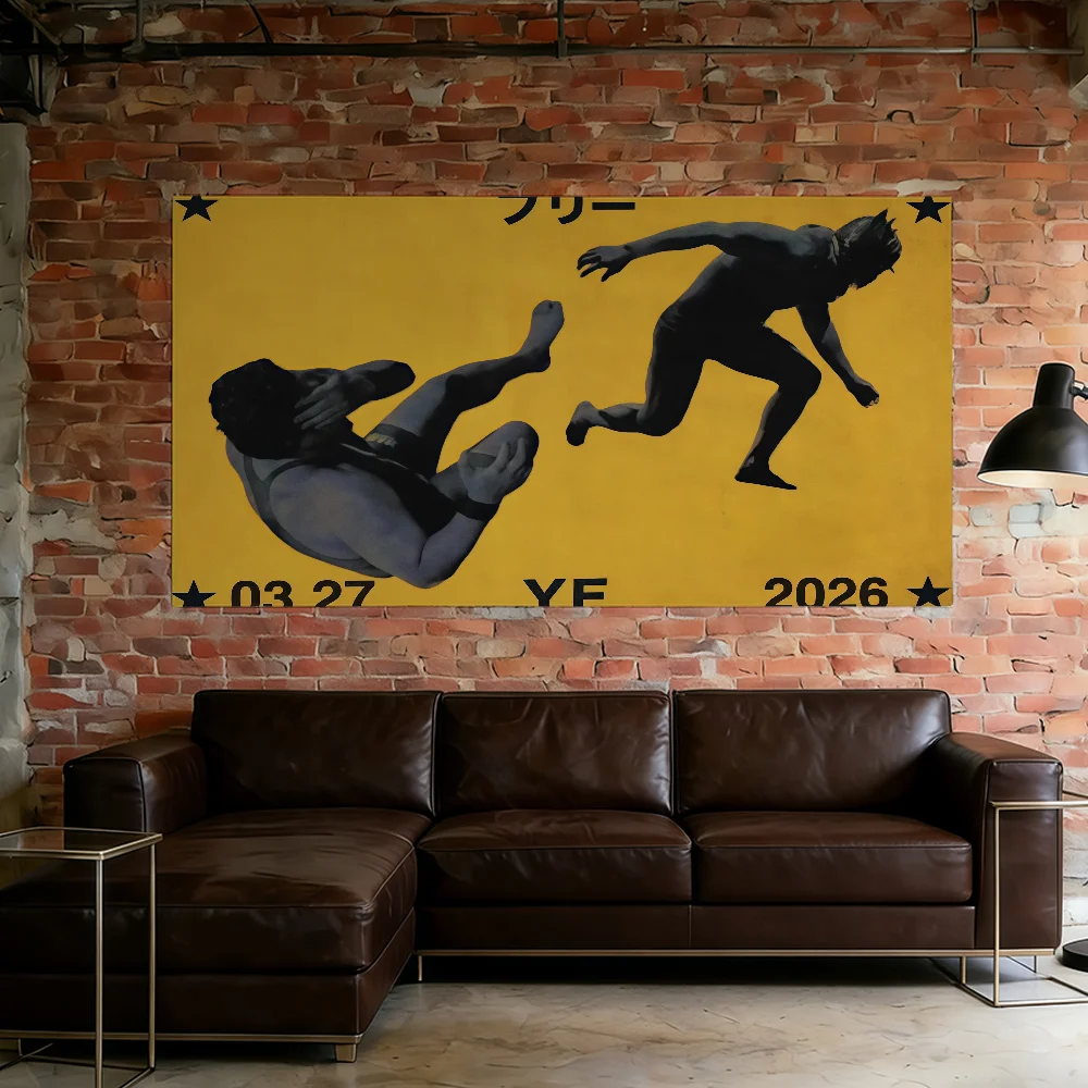 Rapper K-Kanye W-West-ES Bully flag Best Price For Outdoor Camping Party Club Banner Decoration Ornaments