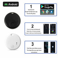 N Tag GPS Tracker Global Positioning Bluetooth Anti-Lost Locator for Kids Pets Wallet Keys Car Real-Time Tracking Device