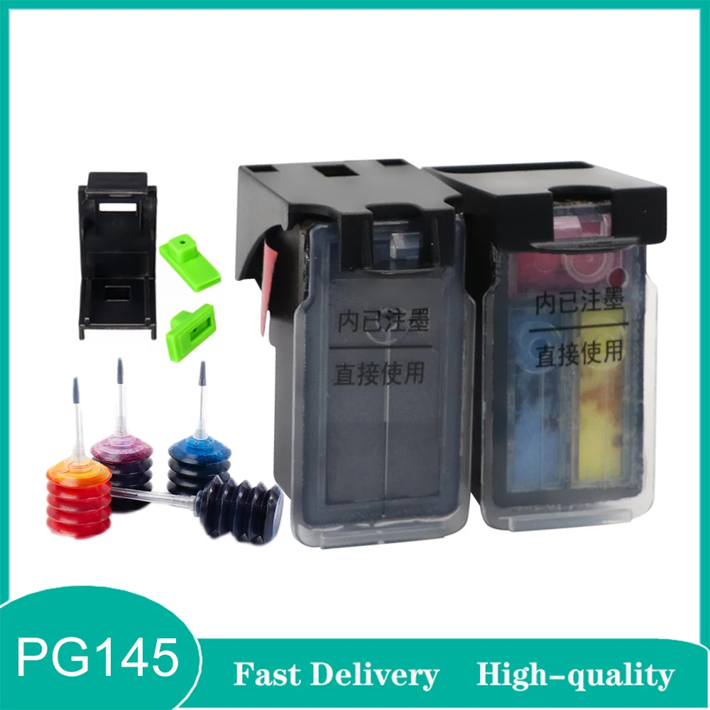 Vilaxh PG145XL CL146XL PG 145 146 XL Ink Cartridge For Pixma iP2820  MX491 MG2410/2510/2910/3010 TS201/301/3110 Printer