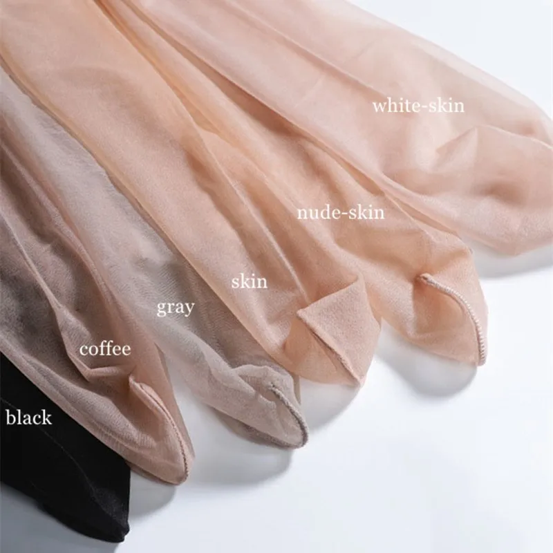 2 أزواج رقيقة جدا 0D شير جوارب طويلة نسائية عالية الخصر التخسيس الجوارب طبيعة تأثير جوارب مرنة للنساء مثير الوسائط