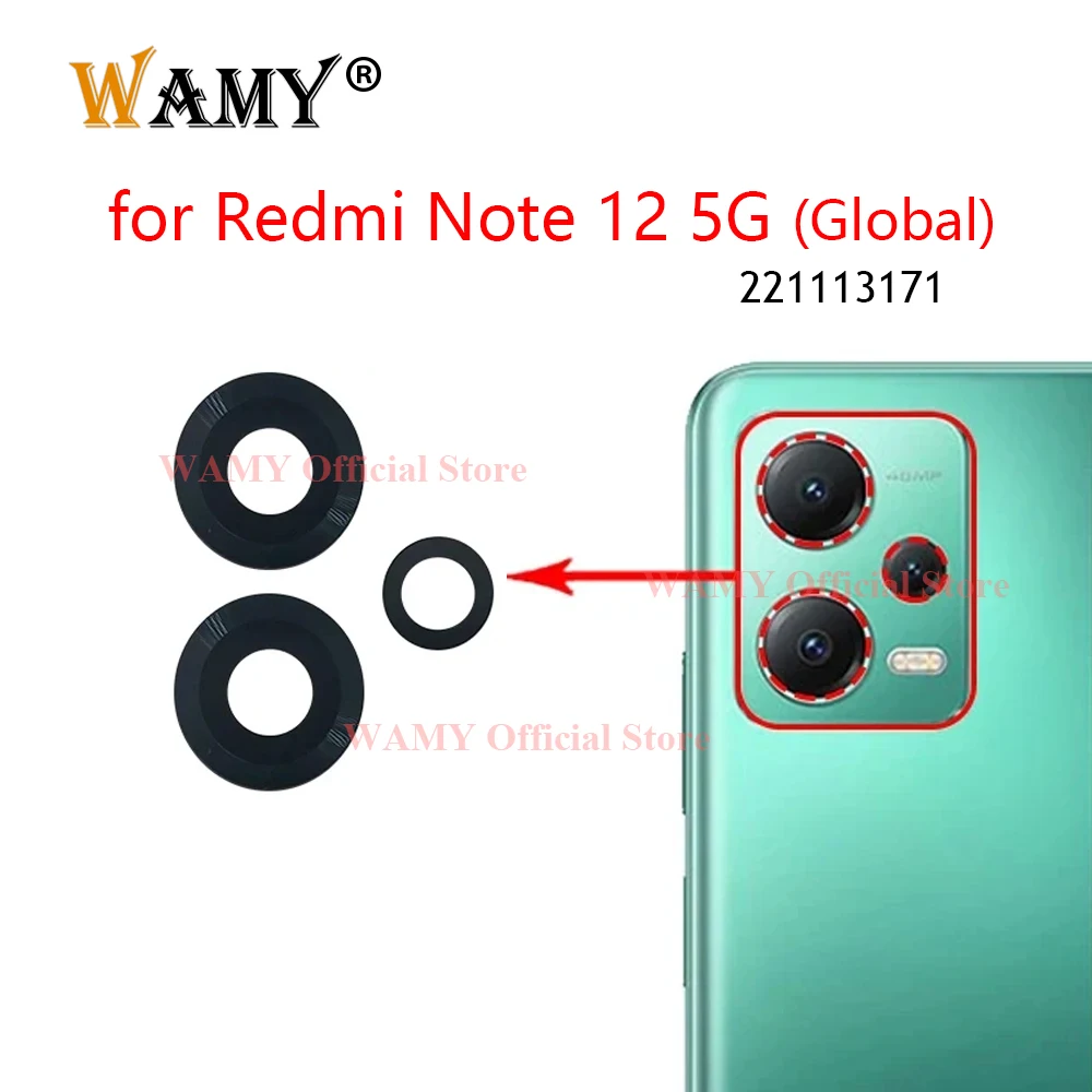 Замена-стекла-объектива-задней-камеры-wamy-для-xiaomi-redmi-note-12-5g-global-221113171-с-клеем