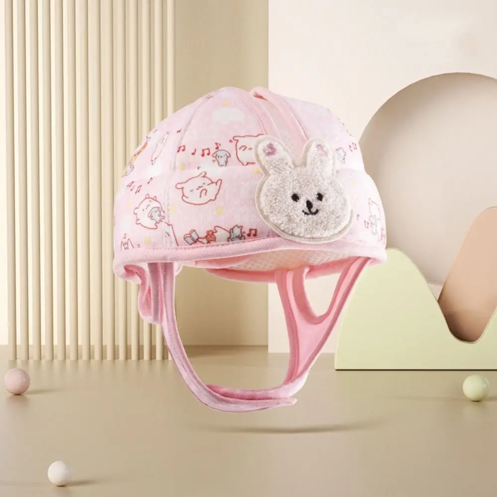 Casco di sicurezza per bambini in cartone animato Cuscino anticaduta protettivo Cappello di protezione per la testa del bambino Cuscino anticollisione traspirante Cofano per paraurti