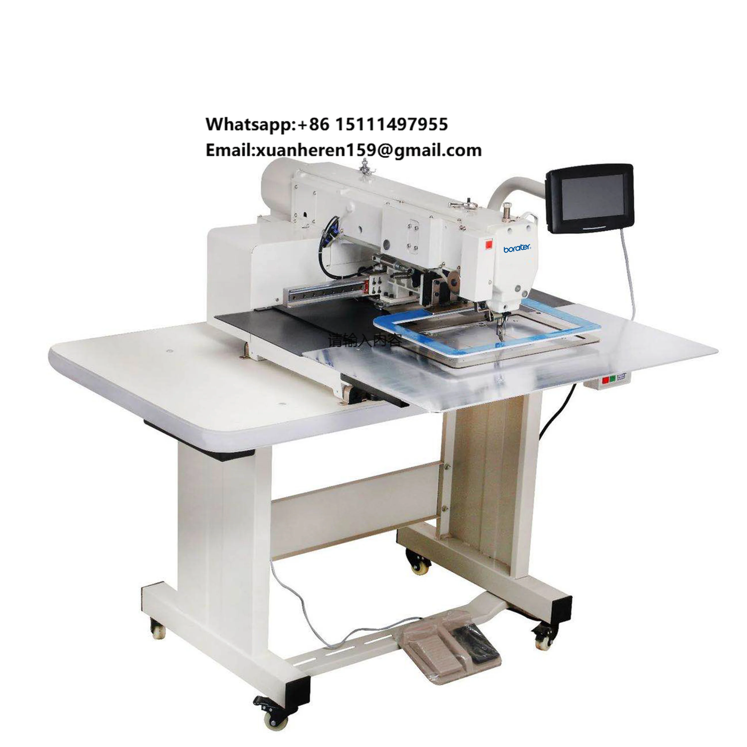 

Good Quality Fully Automatic Computer Programmable Pattern Sewing Machine B-3020