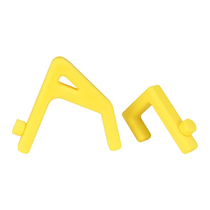 2Pcs/set Universal Storage Hooks With 10.3mm Hole Spacing For Shelving Garage Auxiliary Support Hooks Shelf Fitting Accessories