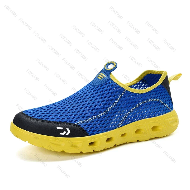 

Fishing Shoes New Men's Summer River Tracing Outdoor Sports Water Crossing Men's Shoes Mesh Lightweight Mountaineering Shoes