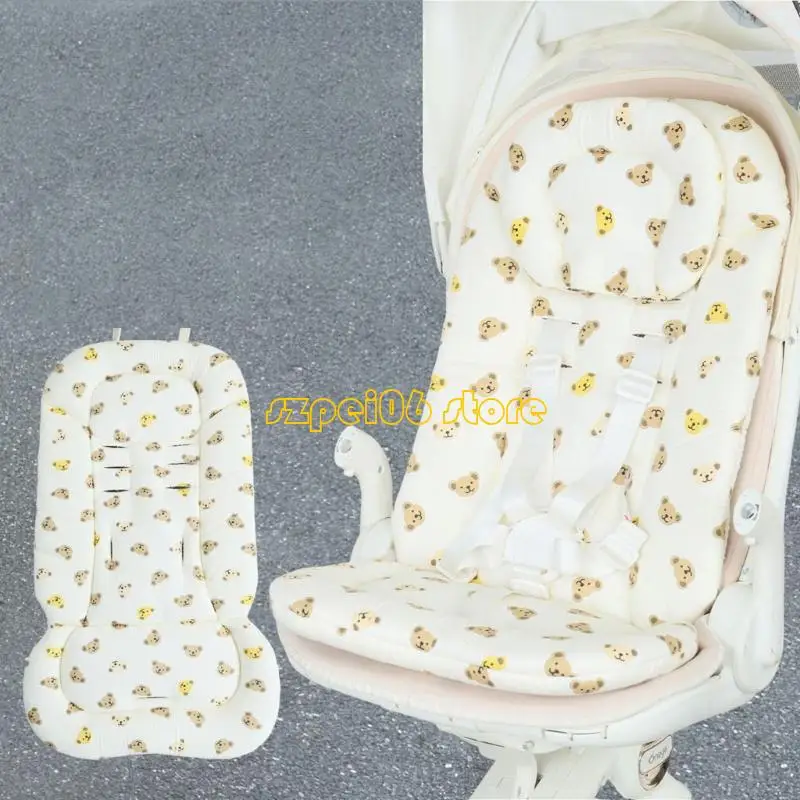 Coussin pour poussettes lavable en Machine 45BF, conception Anti-décoloration avec/sans oreiller soutien