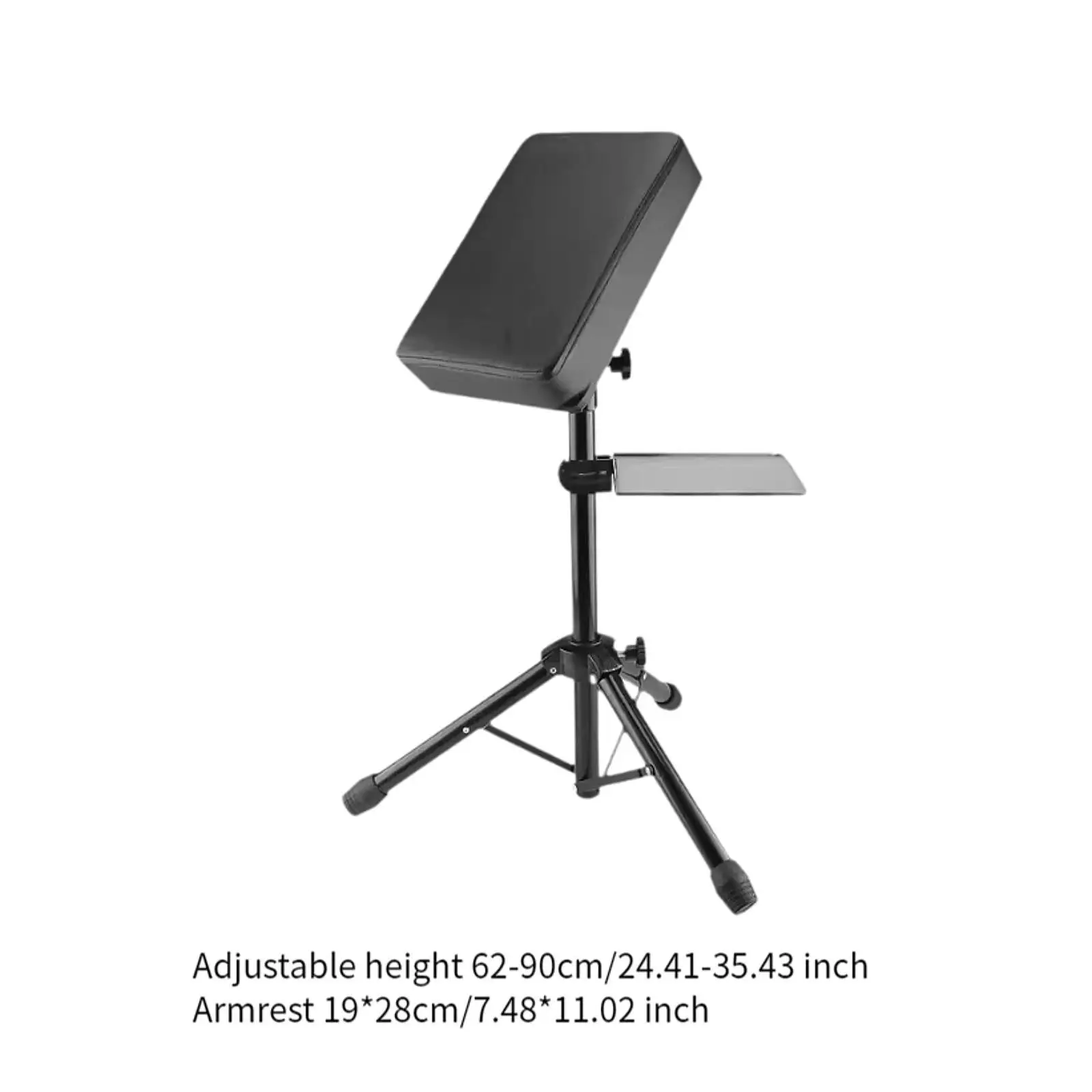 مسند ذراع قابل للتعديل حامل ثلاثي القوائم محمول قابل للتعديل ارتفاع احترافي