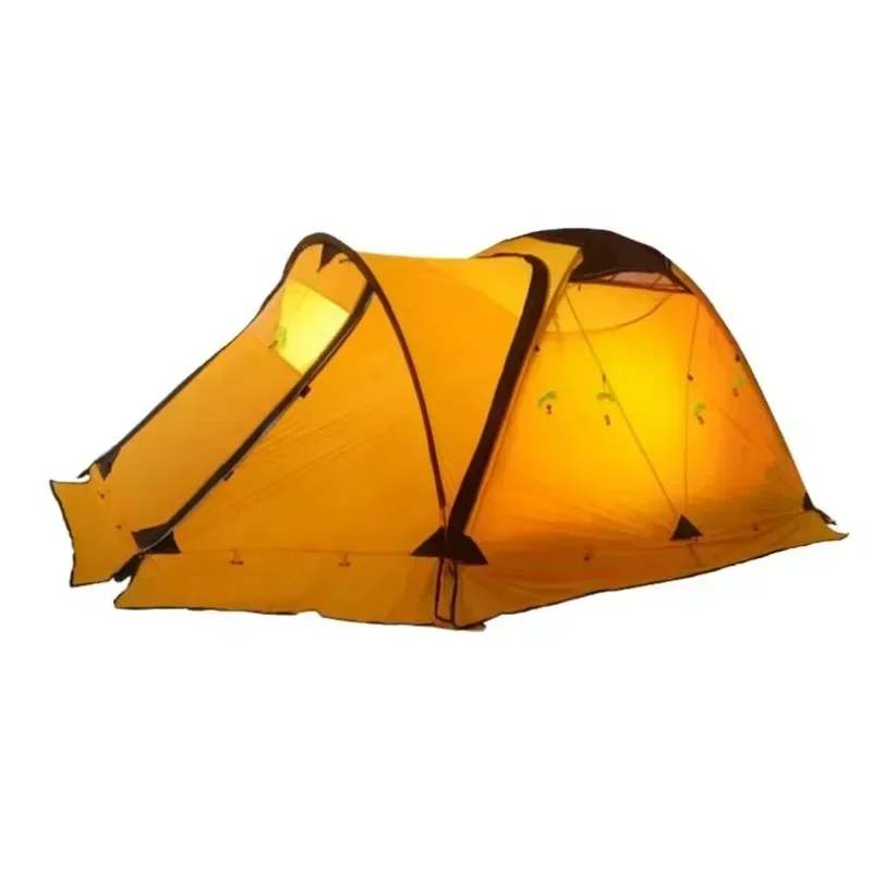 Folding Ultralight Winter Tenda Outdoor Portable 2 Man Soundproof Snow Camping Mountaineering Tent
