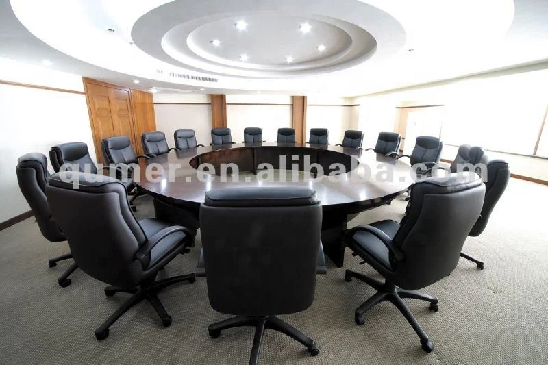 Chinese Manufacturer Office Furniture Round Conference Table Meeting Table