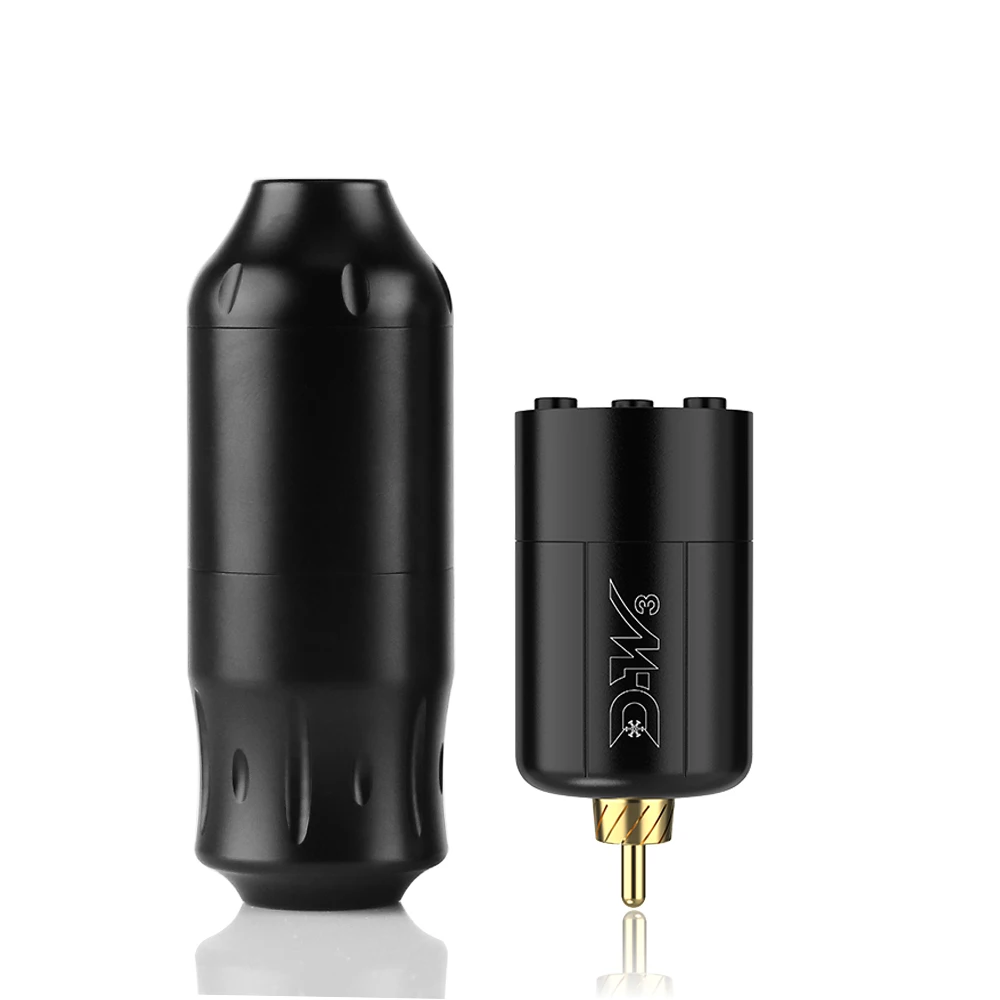 Wireless Tattoo Power Supply Kit Rechargeable 2000mAh Tattoo Battery RCA Connector Rotary Tattoo Pen Machine Tattoo Power Supply