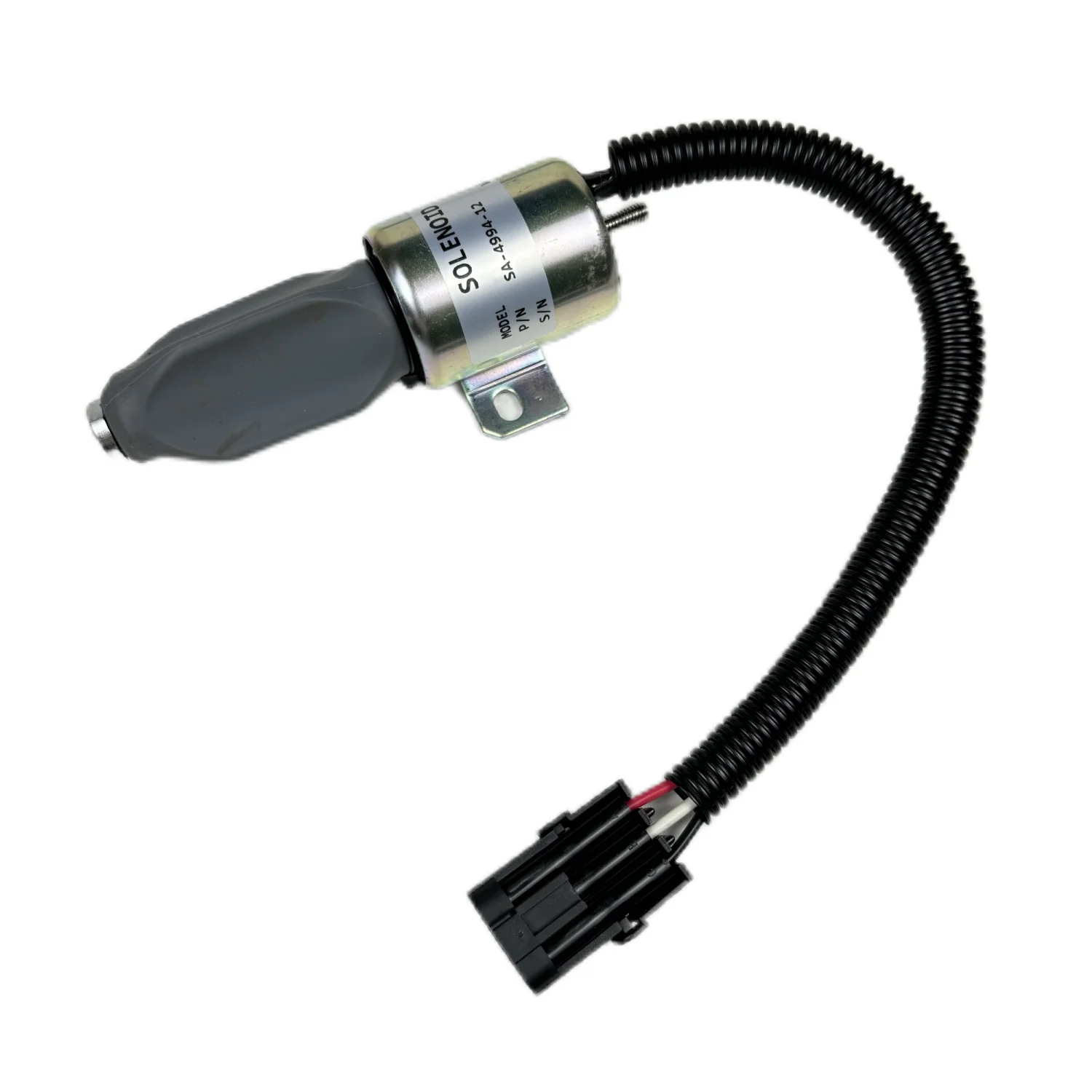 12V Fuel Shutoff Solenoid SA-4994-12 1757ES-12E8ULB1S5 For Woodward 1700 Series High Quality