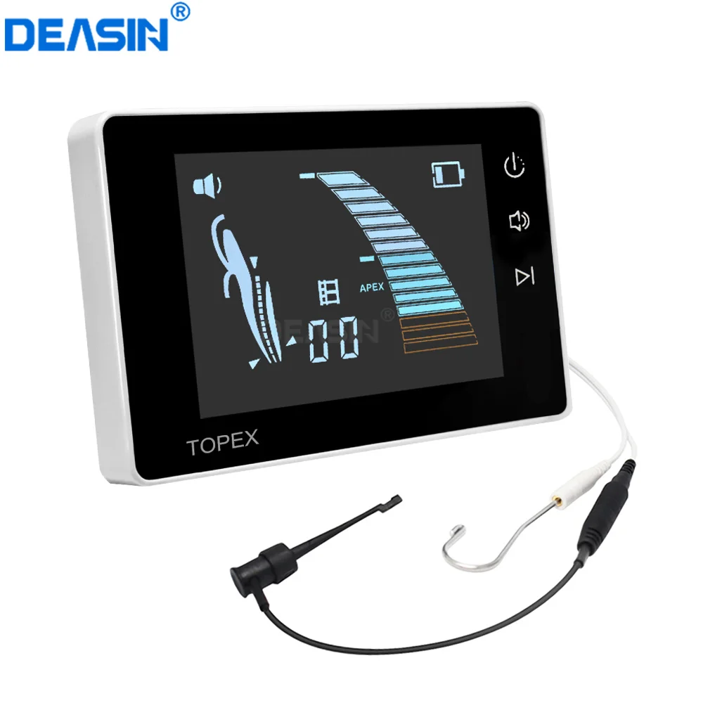 

Dental Touch screen Endodontic Root Canal Rechargeable mini Apex Locator Accurate Measurement Equipment DEASIN