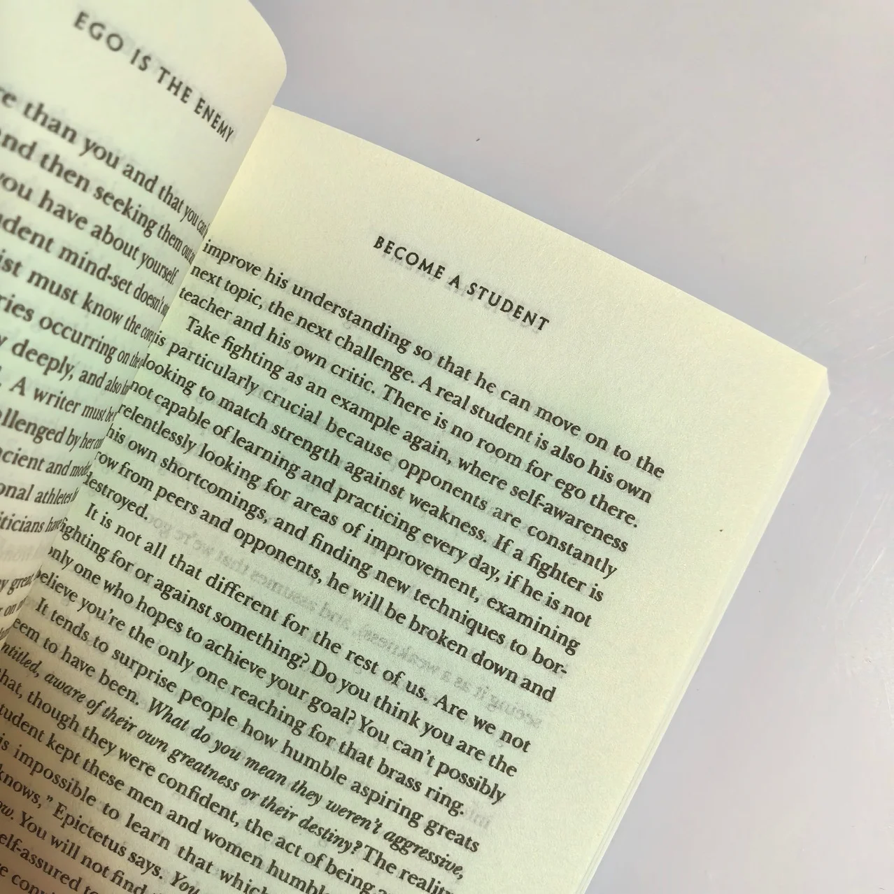 Bview Art English Edition: Ego is the Enemy The Uncompromising Guide to Total Discipline by Ryan Holiday