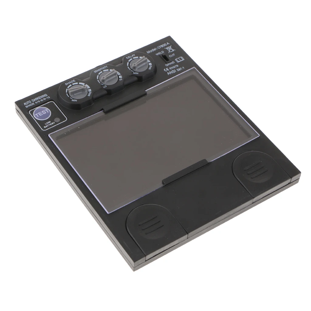 Welding Lens Automatic Dimming Solar Powered LCD IR Filter Four Sensors Fast Response for Welding and Cutting