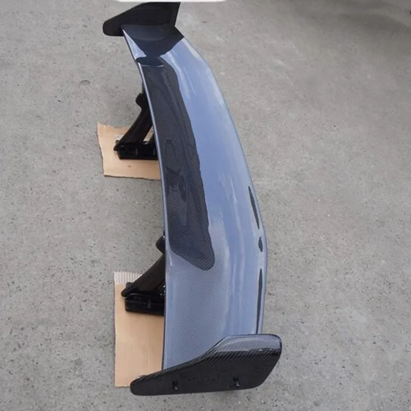 1400mm VC GT Style Rear Spoiler Wing CF for 2001-2007 Lancer Evolution EVO 7 8 9 Carbon Fiber CF 6