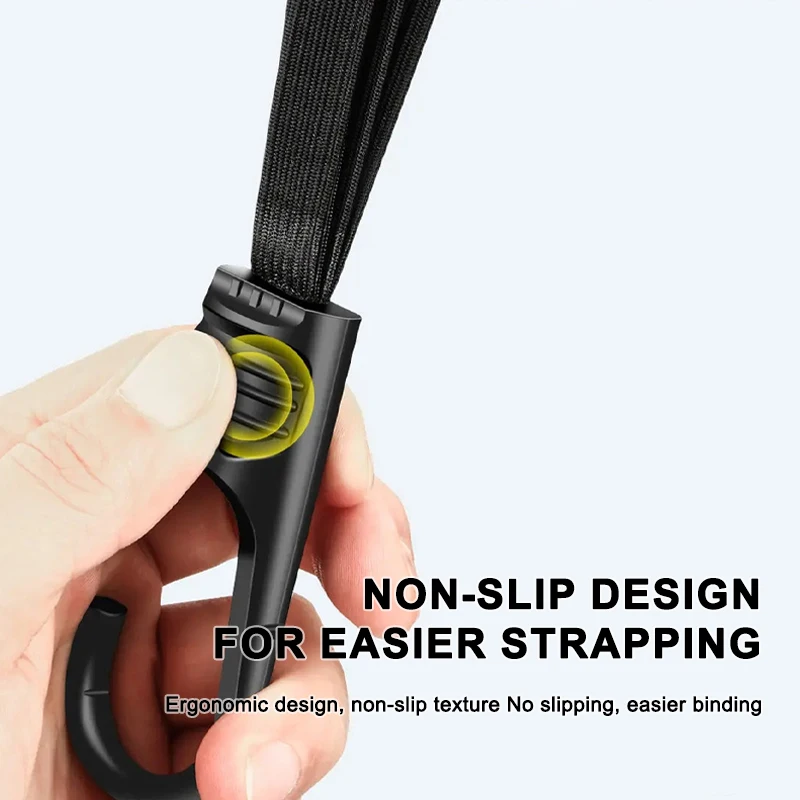 SEAMETAL Motorcycle Back Seat Helmet Strips Elastic Rope Motorcycle Helmet Fixed Strap Adjustment Fix Rope Goods Strap 60cm/90cm 썸네일 3