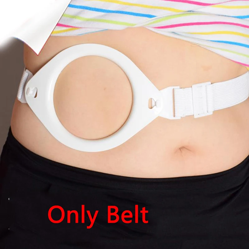 【1Pcs Ostomy Bag Reinforced Belt Extendable Strap For Stable Ostomy Belt】
