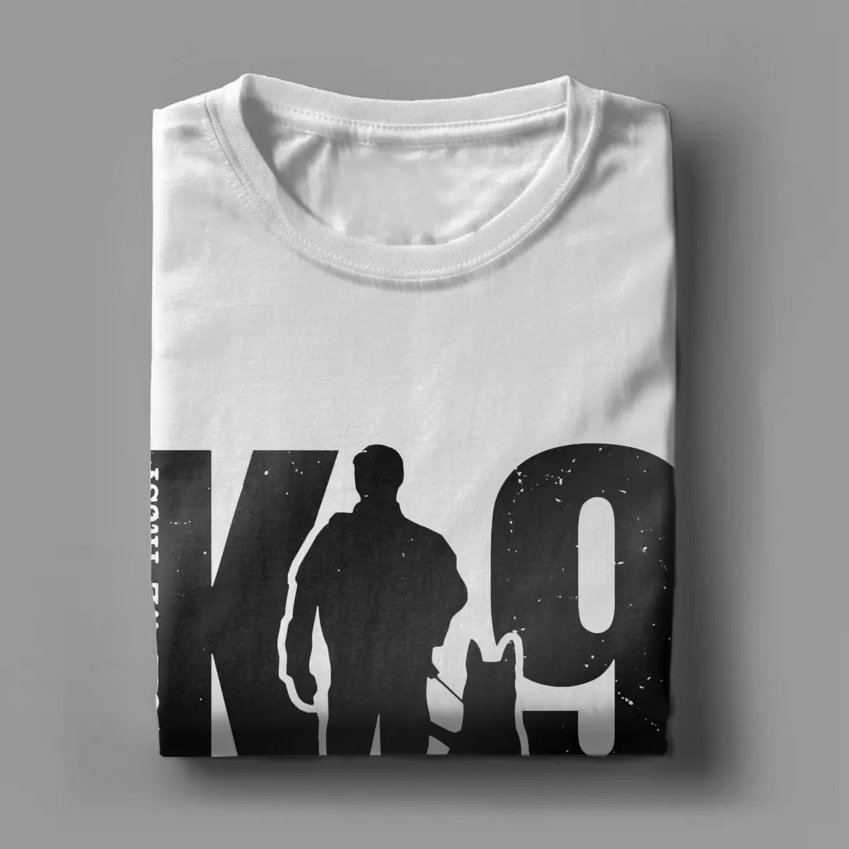 Camiseta del equipo K9 para hombre y mujer, Camisa de algodón 100%, cuello redondo, perro belga, manga corta, ropa de verano