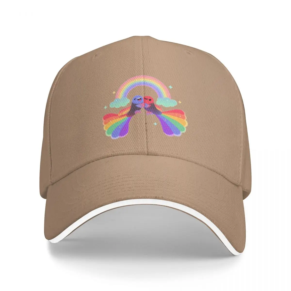 Rainbow guppy 1 Bucket Hat Baseball Cap rave Winter hats for women Men's