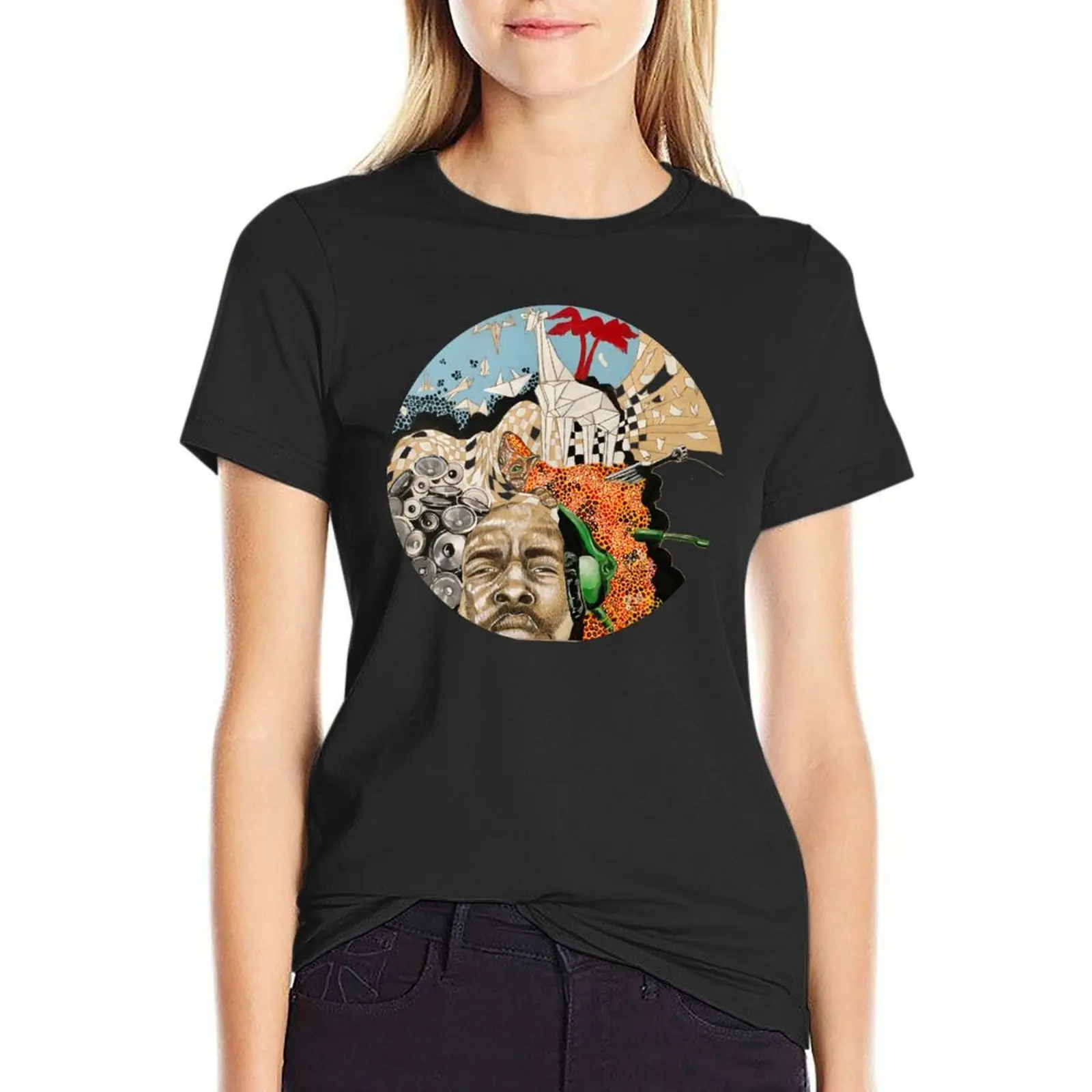?uestlove T-Shirt cute tops Short sleeve tee funny shirts graphic tees oversized t shirts for Women