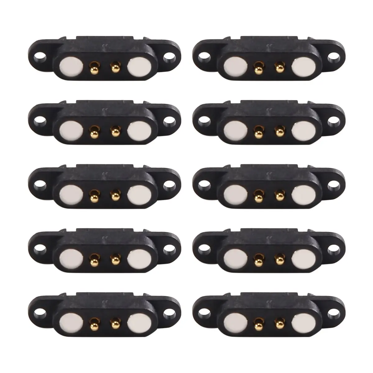 2Pin Magnetic Spring-Loaded Pogo Pin Connectors -Engineered for Wireless Charger Testing & DIY Electronics