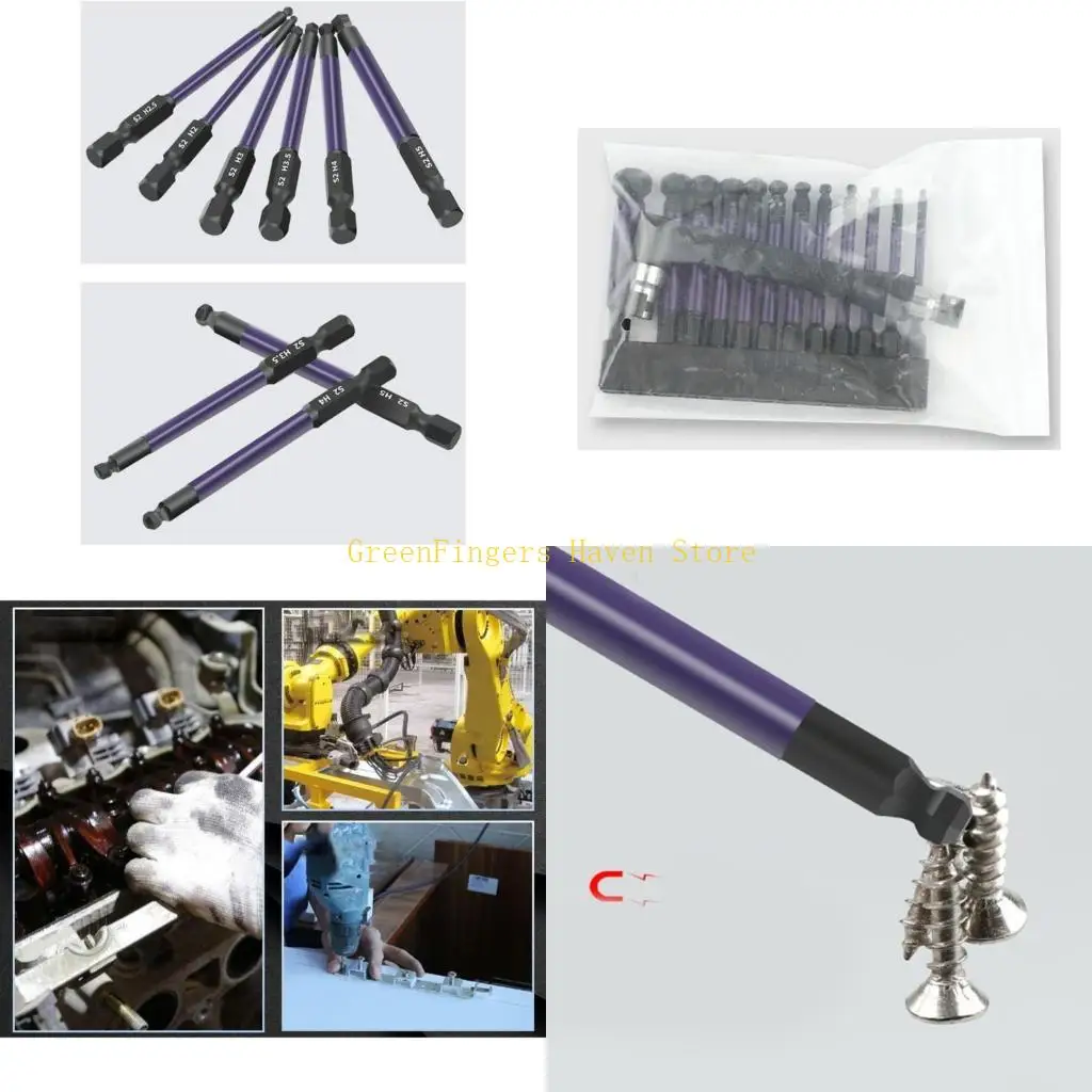 

F68d 13pc шаровой головка внутренней шестигранной шестигранной шестигранной набор битов