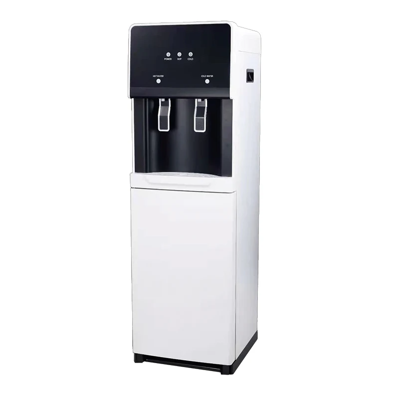 Floor-standing Bottom Load Water Dispenser RO Reverse Osmosis Filtration 5-stage Filtration Heated And Cooled Water Dispenser
