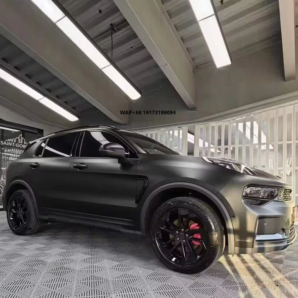 

WRAPMASTER 1.52*16m TPU Color PPF Frozen Black TPU PPF Paint Protection Film