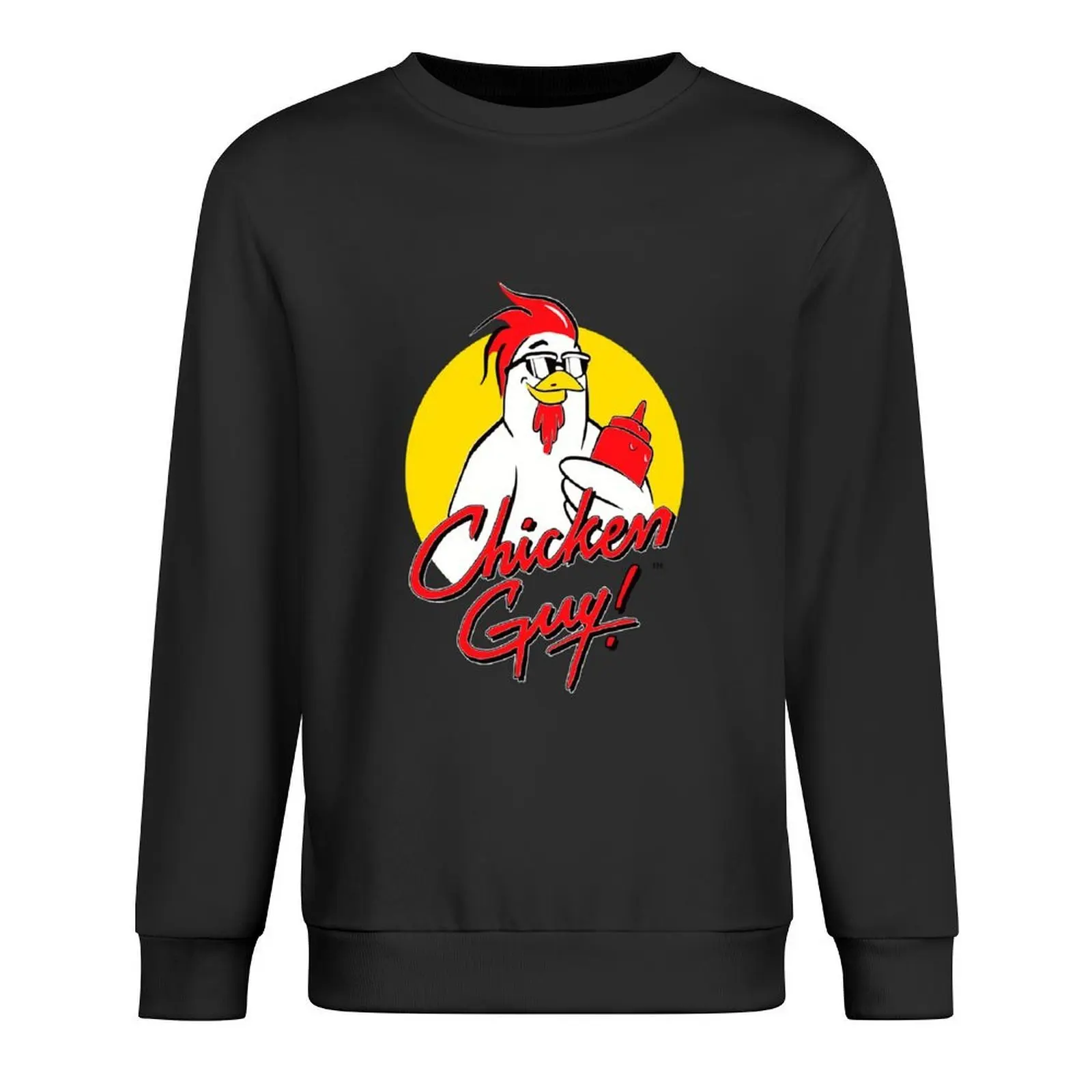 

Fieri Chicken Guy! slated for downtown Pullover japanese style korean clothes tracksuits fashion men graphic sweatshirts