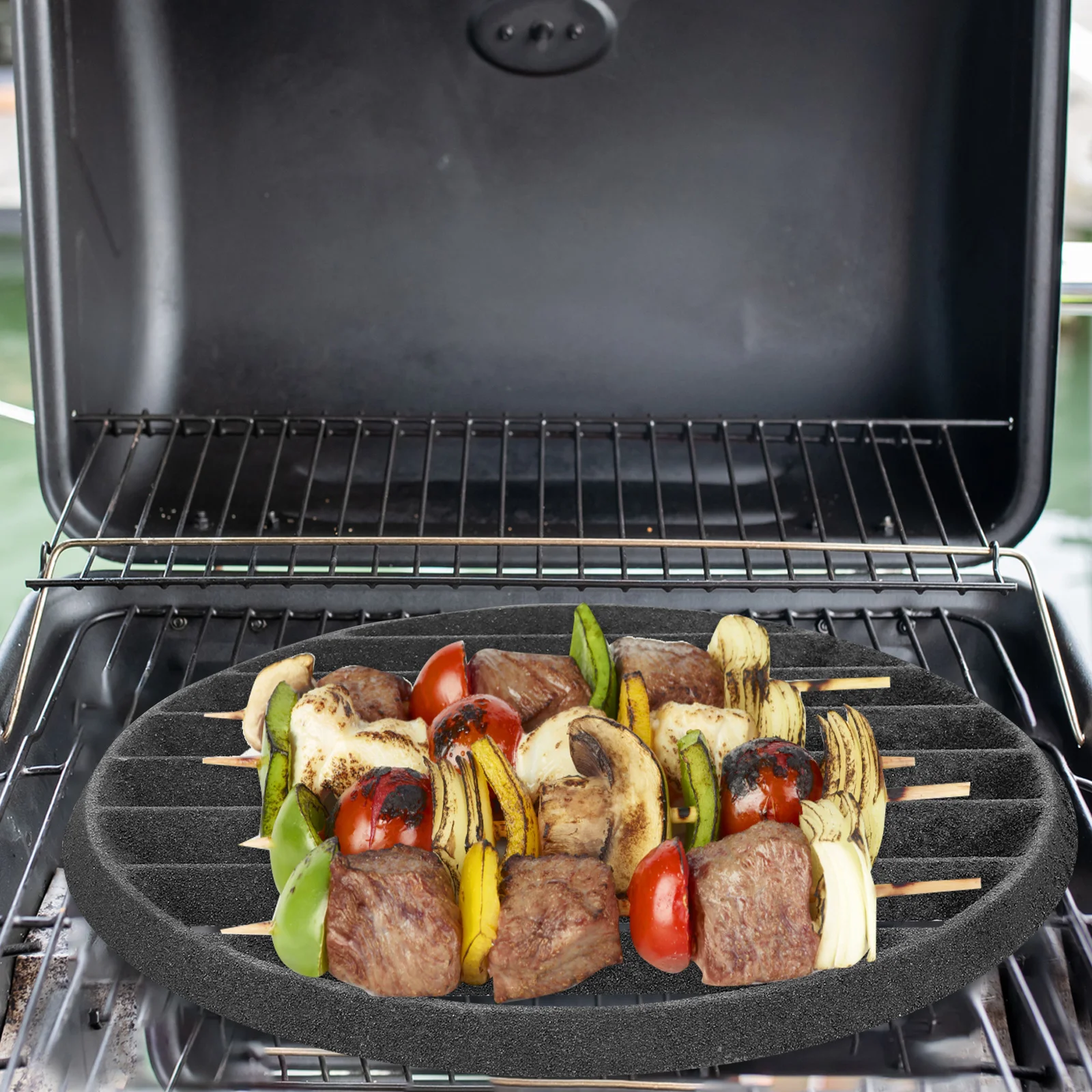 

Железная решетка для барбекю, сверхмощная кухонная решетка для костра, камина, угольного гриля, замена для кемпинга на открытом воздухе