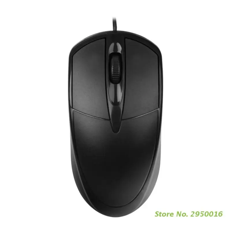 Silent Click USB Wired Gaming Mouse 3 Buttons 1000DPI Mute Optical Computer Mouse Gamer Mice for PC Laptop Notebook Game